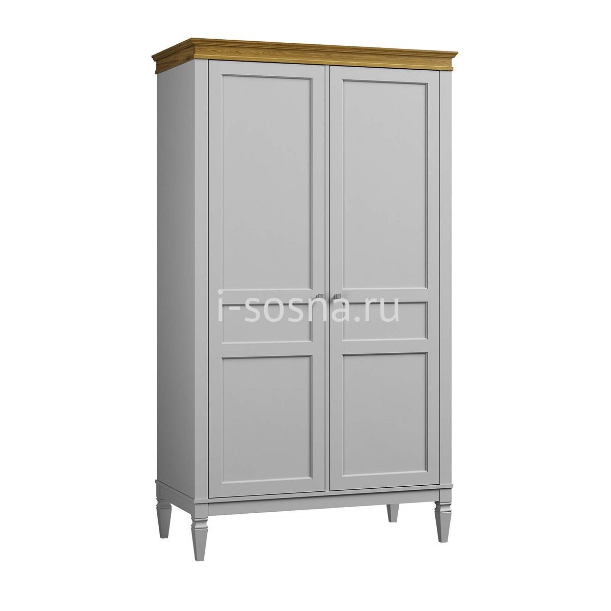 Шкаф для одежды Ольса-С 20 (Белый лак/Антик 24)