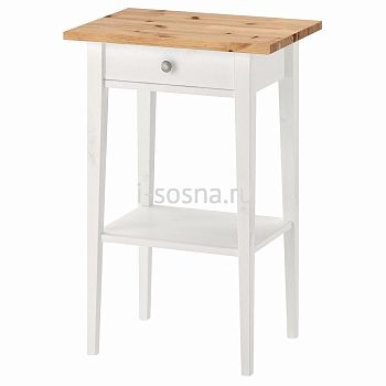 Тумба прикроватная с 1 ящиком Хемнэс HEMNES