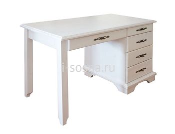 Стол письменный 1- тумбовый Брусно