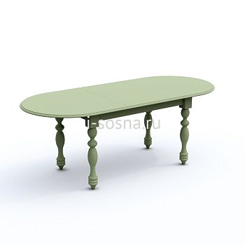Стол обеденный Скандия овальный раздвижной