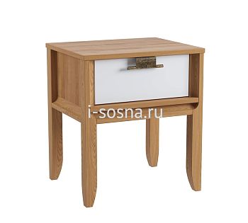 Тумба прикроватная Бридж с 1 ящиком на ножках