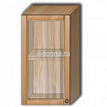 Настенный шкаф Гретта 231 со стеклом