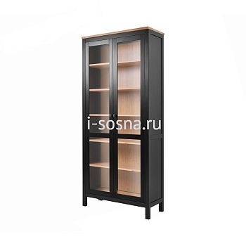 Шкаф-витрина Хемнэс HEMNES 2 двери (ст/ст)