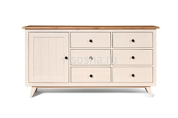 Тумба Аледжи 6 ящиков 1 дверка