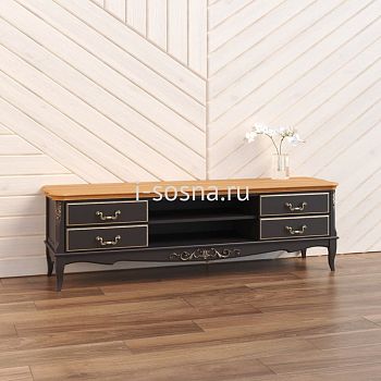 Широкая тумба под ТВ Прованс Wood