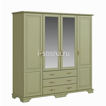 Шкаф 4-ств. с ящ. Брусно