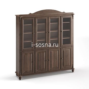 Шкаф книжный 4-створчатый Скандия