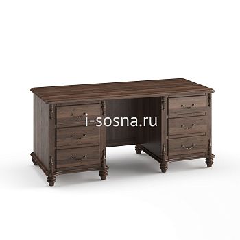 Стол Скандия 2-тумбовый кабинетный