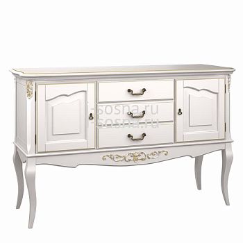 Консоль Французский Прованс с 3 ящиками и 2 дверцами