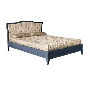 Двуспальная кровать Флорентина с мяким изголовьем