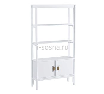 Стеллаж Бридж сквозной широкий с 2 дверями