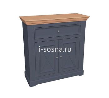 Комод Форест Графит 2 двери и 1 ящик