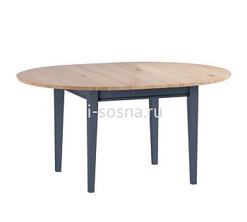 Стол обеденный раскладной круглый Форест Графит110