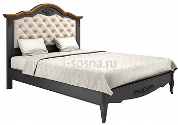 Кровать Прованс Wood с мягким изголовьем