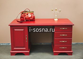 Стол письменный 2-х тумбовый Брусно