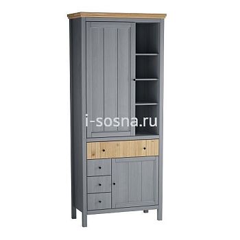 Шкаф для посуды Сканди с глухими дверями 1113