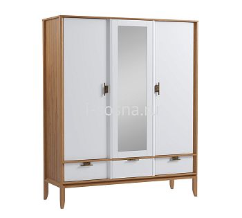 Шкаф трехдверный Бридж с зеркалом