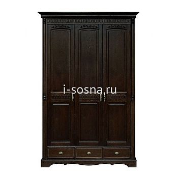 Шкаф для одежды 3-дверный Паола 2165 БМ671