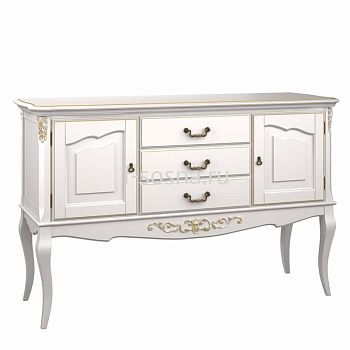 Консоль Французский Прованс с 3 ящиками и 2 дверцами