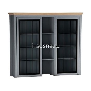 Надстройка буфета Сканди со стеклянными дверцами