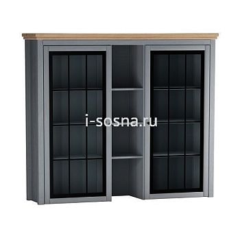 Надстройка буфета Сканди со стеклянными дверцами