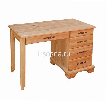 Стол письменный 1- тумбовый Брусно М