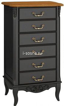 Высокий комод Прованс Wood с 6 ящиками