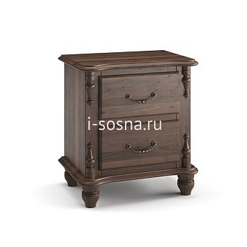 Тумба прикроватная Скандия 2 ящика