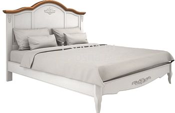 Кровать Прованс Wood с жестким изголовьем