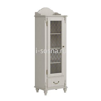 Шкаф-витрина Скандия 1-ств с 1 ящ