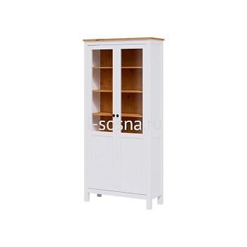 Шкаф-витрина Хемнэс HEMNES 2 двери (ст/пн)