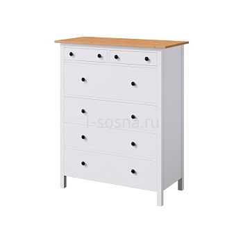 Комод с 6 ящиками Хемнэс HEMNES