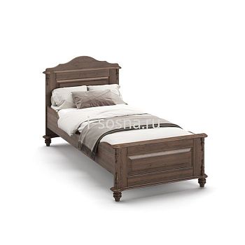 Кровать Скандия одинарная низкое  изножье