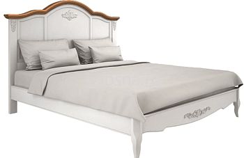 Кровать Прованс Wood с жестким изголовьем