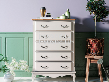 Комод на пять ящиков вертикальный Леонтина ST9342