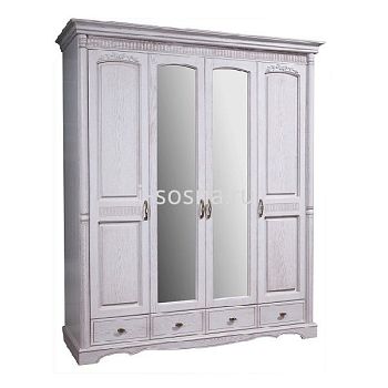 Шкаф для одежды 4-дверный Паола БМ2.671.1.65-01(2581-01)