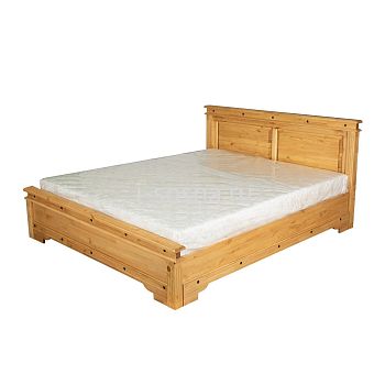 Кровать Викинг 01 с низким изножьем и настилом