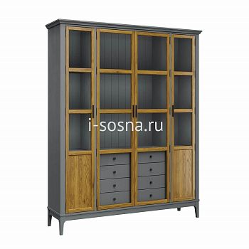 Шкаф для книг Квадро-С 422С/04