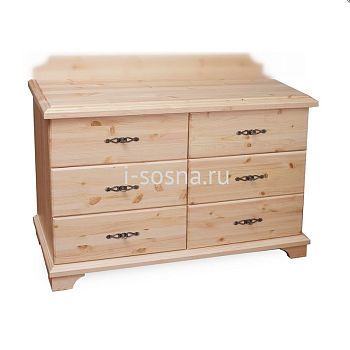 Комод 6-и ящ. Брусно М