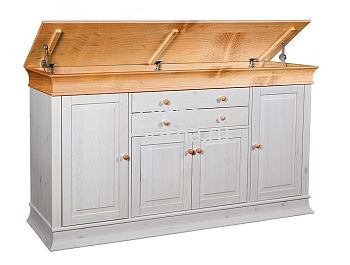 Комод Бостон 4+2 с откидной крышкой